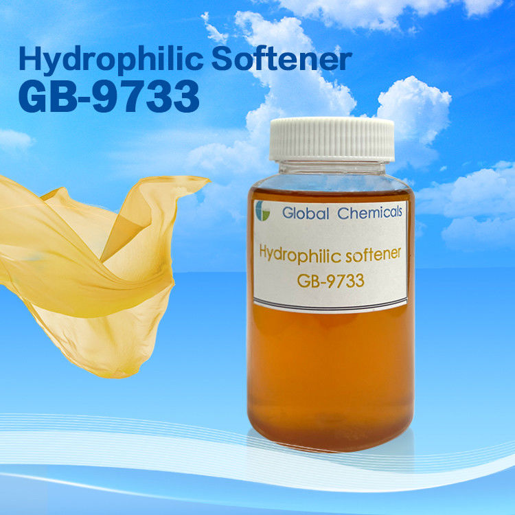 نرم کننده رباعی استر هیدروفیلیک GB-9733 احساس نرم و نرم دست را به پارچه می دهد