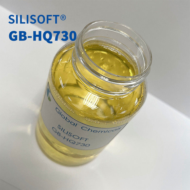 سیلیکون ابریشم SILISOFT GB-HQ730 برای پایان نرم و نرم فیبر طبیعی، فیبر مصنوعی و مخلوط آنها استفاده می شود