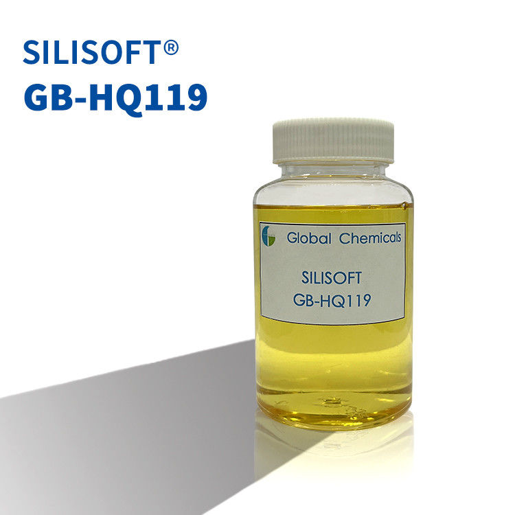 سیلیکون هیدروفیلیک با غلظت بالا SILISOFT GB-HQ119 برای پایان دادن به دسته از پارچه های بافنی و T / C بافنی