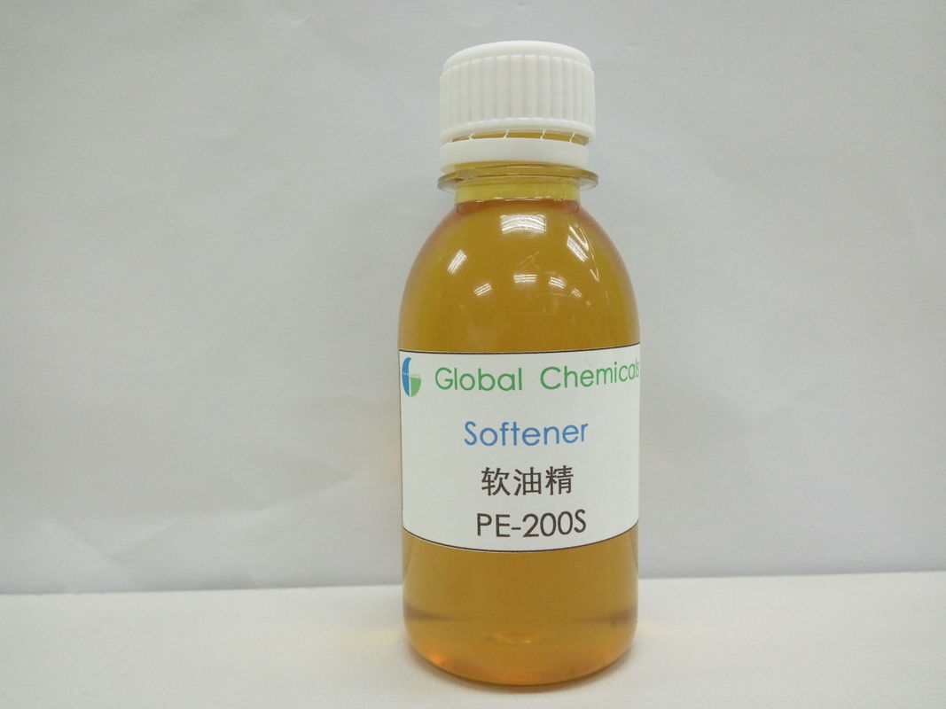 ارزش PH ≈3 نرم کننده مواد فرعی نساجی PE-200S برای ضد استاتیک پارچه