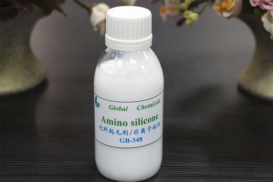 روغن پف کردن پلی دیمیتایل سیلوکسان ایمولسیون آمینو سیلیکون GB -348