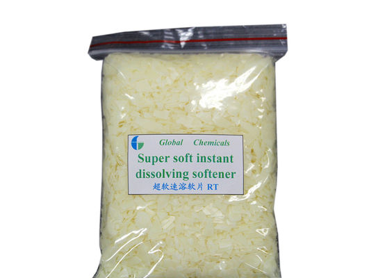 Super Soft Instant Dissolving Softener Flakes Cationic Soluble in Cold Water (فلاک های نرم کننده فوق العاده نرم و فوری محلول کننده در آب سرد)