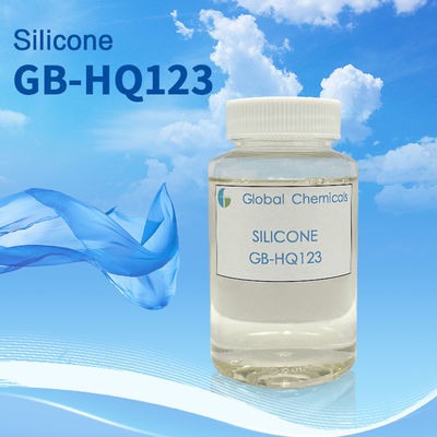 بلوک نرم صاف سیلیکون هیدروفیلیک SILISOFT GB-HQ123 بسیار کم زرد شدن برای پارچه پنبه حوله پارچه لیکرا پارچه