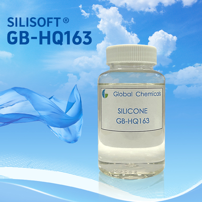 سیلیکون آبدوست ظریف و نرم SILISOFT GB-HQ163 زردی بسیار کم، بدون تأثیر بر سفیدی و سایه پارچه ها
