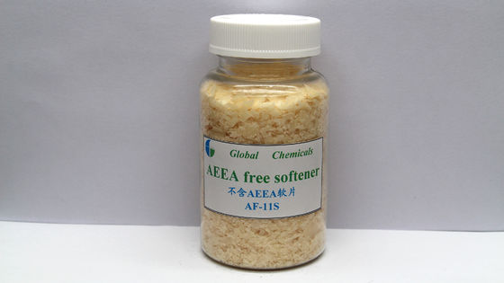 AF - 11S فلک نرم کننده کتیونیک ضعیف و نرم کننده آزاد AEEA برای پارچه