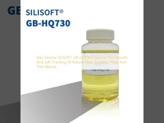سیلیکون ابریشم SILISOFT GB-HQ730 برای پایان نرم و نرم فیبر طبیعی، فیبر مصنوعی و مخلوط آنها استفاده می شود