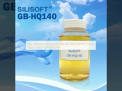 نرم کننده سیلیکون هیدروفیلیک کم زرد برای پارچه پنبه SILISOFT GB-HQ140