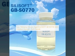 عامل سیلیکون زرد کننده کم SILISOFT GB-SO770 با چسبندگی عالی / دستگیره نرم