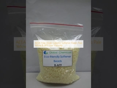 AEEA آزاد نرم کننده کتیونیک ضعیف دانه های زرد تیره B-AF9 لزوم کم