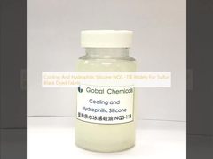 خنک کننده و سیلیکون هیدروفیلیک NQS -118 به طور گسترده ای برای پارچه رنگ آمیزی سیاه گوگرد