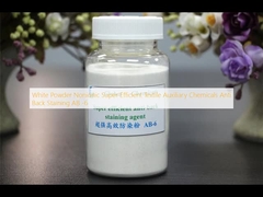 پودر سفید غیر یونیونیک فوق العاده کارآمد مواد شیمیایی کمکی نساجی ضد رنگ آمیزی AB-6