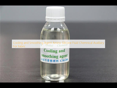 عامل خنک کننده و صاف کننده آمینو سیلیکون مایع شیمیایی کمکی برای پارچه