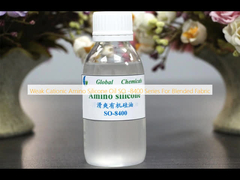 روغن سیلیکون آمینو کتیونیک ضعیف سری SO-8400 برای پارچه های مخلوط